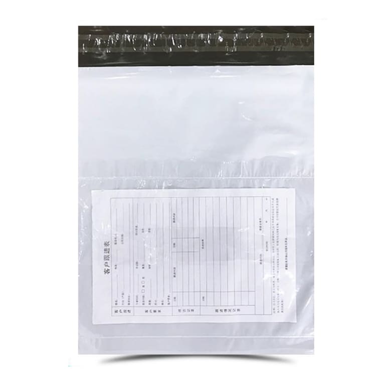 Packing List Enclosed mailing bags
