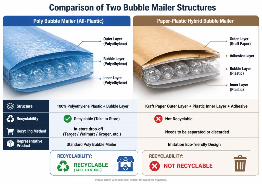 Are Poly Bubble Mailers Recyclable
