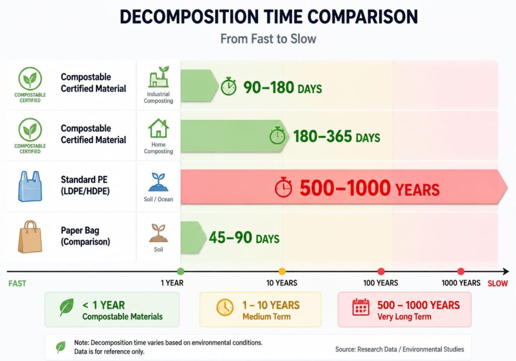 How Long Do Poly Mailers Take to Decompose