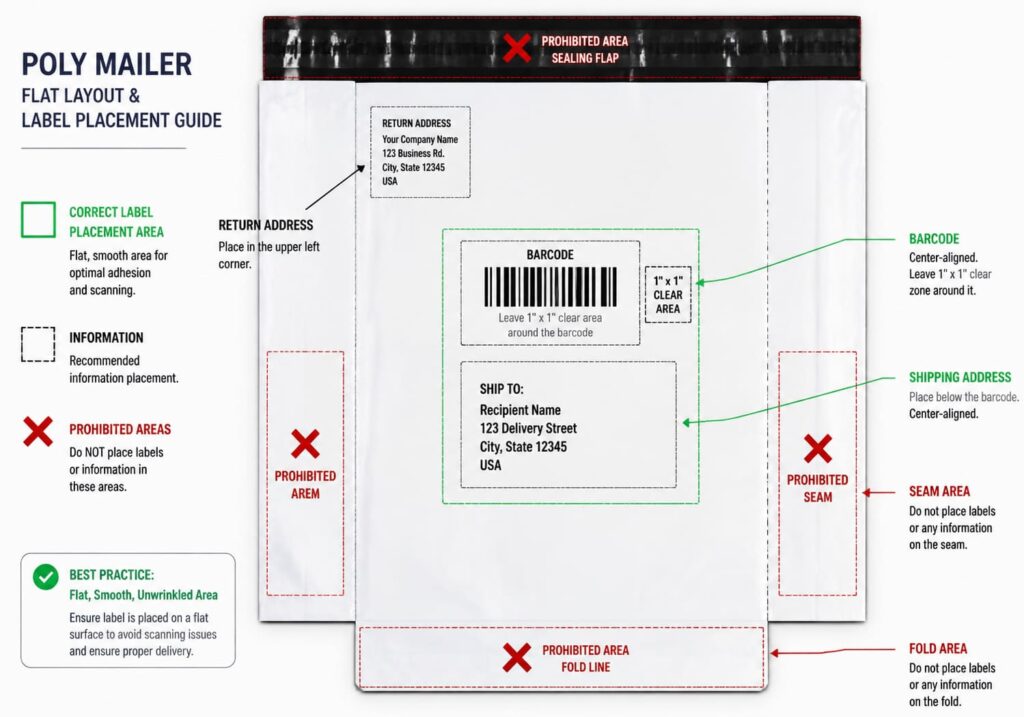 How to Address Poly Mailers