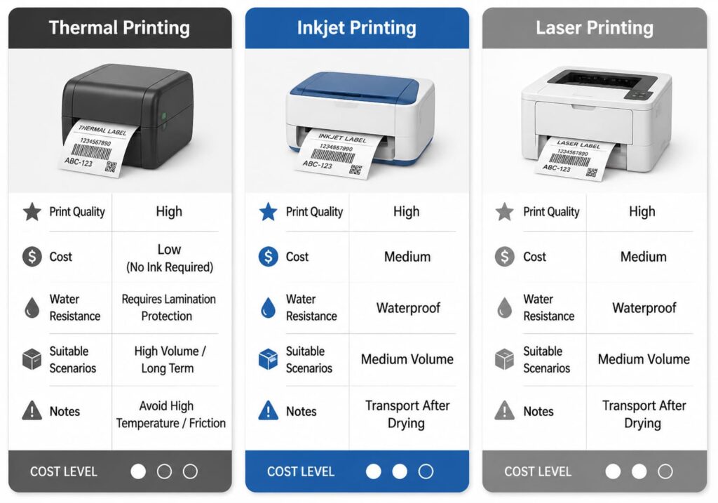 Using Printed Labels on Poly Mailers