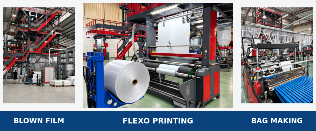 poly mailer production process direct combined 1254